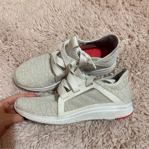 White and Red Bounce Sneakers Adidas